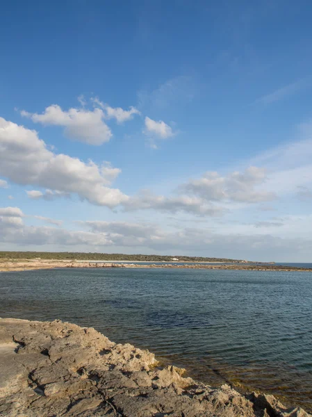 Titkos és magányos strandjától, Mallorca — Stock Fotó