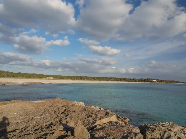 マヨルカ島の秘密と孤独なビーチ — ストック写真