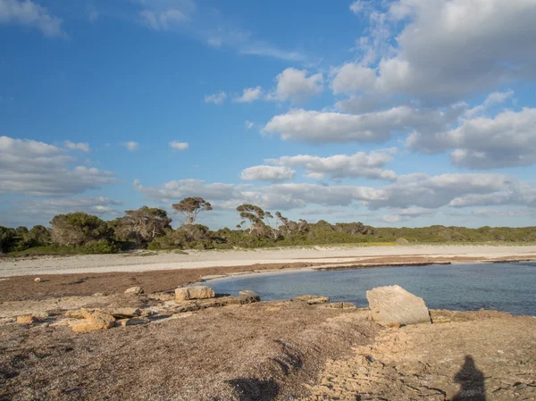 Playa secreta y solitaria en Mallorca — Foto de Stock