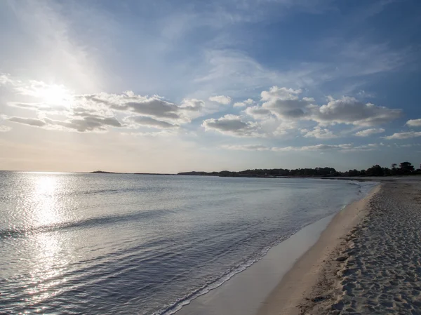 Geheimnisvoller und einsamer Strand auf Mallorca — Stockfoto