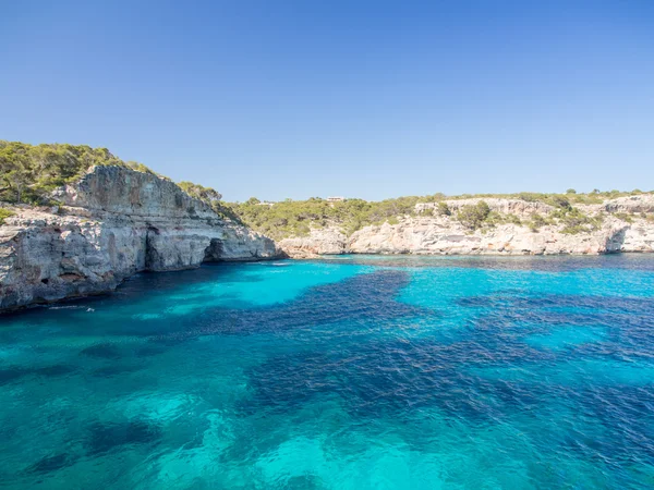 Nejlepší pláž v Mallorca - Baleárské ostrovy, Španělsko — Stock fotografie