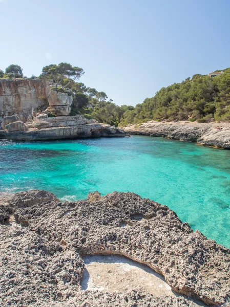 Legjobb strandjától, Mallorca - Baleár-szigetek, Spanyolország — Stock Fotó