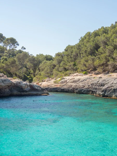 Legjobb strandjától, Mallorca - Baleár-szigetek, Spanyolország — Stock Fotó