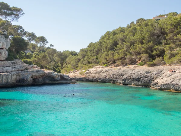 Mallorca - Balearic Islands, İspanya en iyi beach — Stok fotoğraf