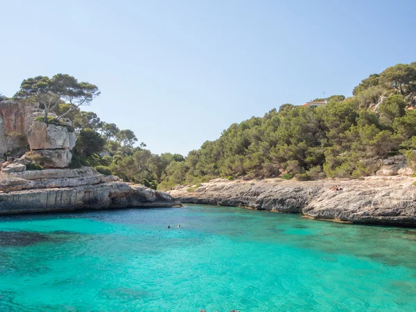 Beste strand in Mallorca - de Balearen, Spanje — Stockfoto