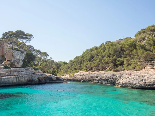 Legjobb strandjától, Mallorca - Baleár-szigetek, Spanyolország — Stock Fotó