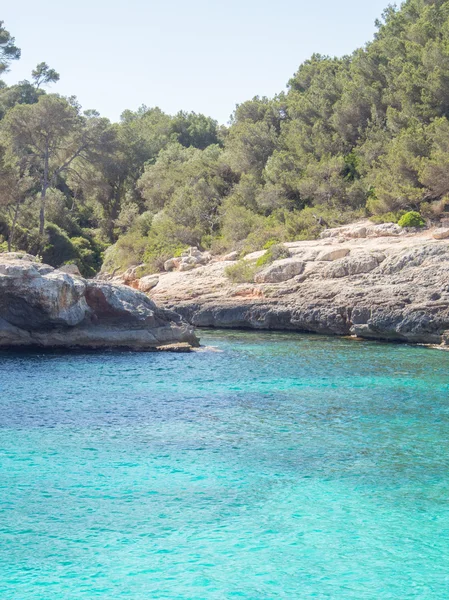 Καλύτερη παραλία στην Μαγιόρκα - Βαλεαρίδες Νήσοι, Ισπανία — Φωτογραφία Αρχείου