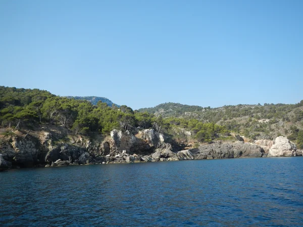 Cala Deia — Zdjęcie stockowe