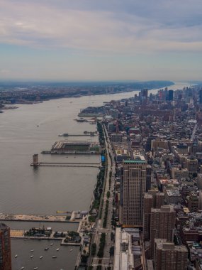 New York City Skyline Panorama Amerika Birleşik Devletleri