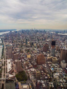 New York City Skyline Panorama Amerika Birleşik Devletleri