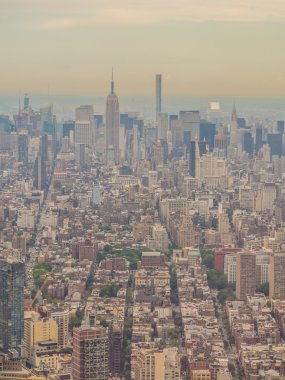 New York City Skyline Panorama Amerika Birleşik Devletleri