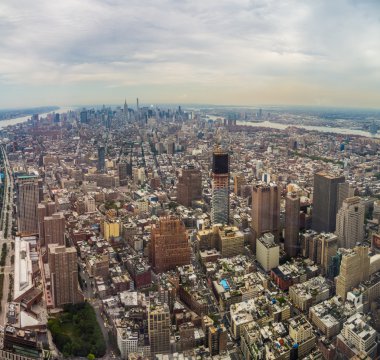 New York City Skyline Panorama Amerika Birleşik Devletleri