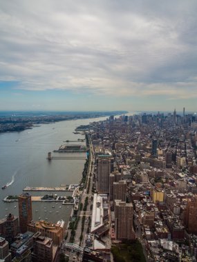 New York City Skyline Panorama Amerika Birleşik Devletleri