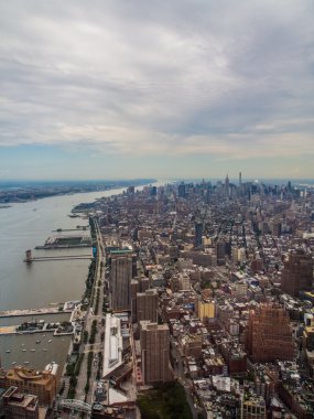 New York City Skyline Panorama Amerika Birleşik Devletleri