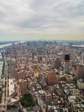 New York City Skyline Panorama Amerika Birleşik Devletleri