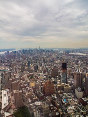 New York City Skyline Panorama Amerika Birleşik Devletleri