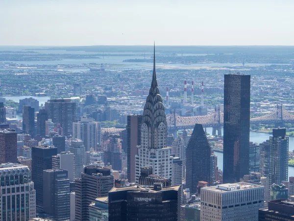 New York City az égből — Stock Fotó