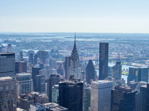 New York City z nieba — Zdjęcie stockowe