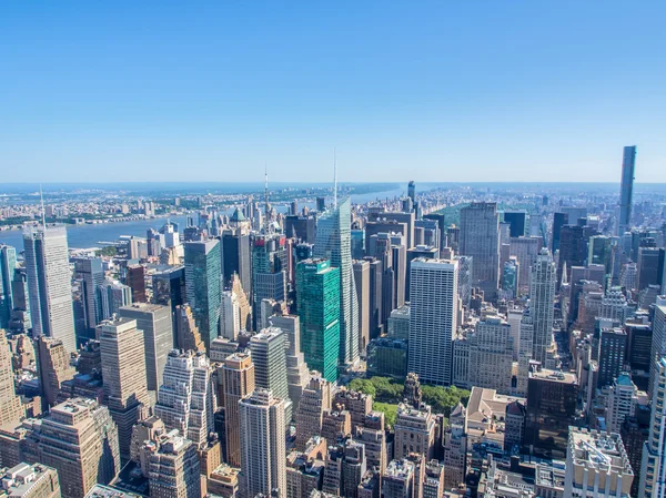 stock image New York City from the Sky