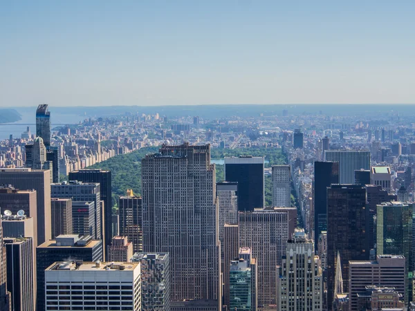 New York City vanuit de lucht — Stockfoto