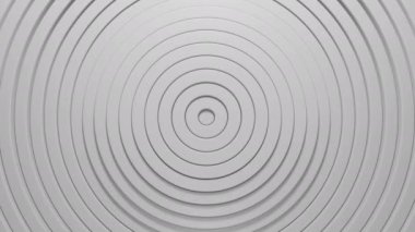 Çemberlerin yer değiştirme etkisi ile soyut deseni.