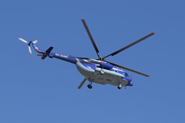 Gazpromavia havayolu nakliye helikopteri