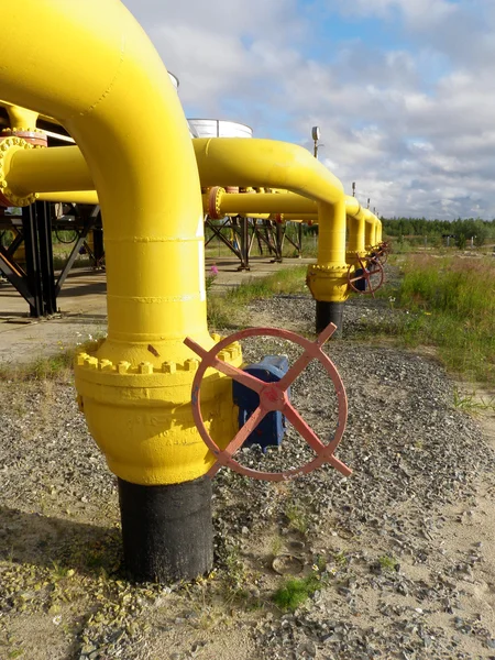 Utfärda utegångsförbud för gas — Stockfoto