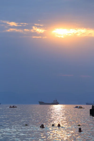 Porto de Novorossiysk no Mar Negro — Fotografia de Stock