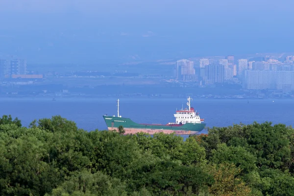 Vista da baía de Novorossiysk — Fotografia de Stock
