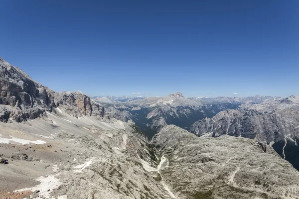 Hoge berglandschap - Dolomieten, Italië — Stockfoto