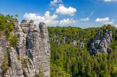 Sakson İsviçre Ulusal Parkı - Bastei, Almanya