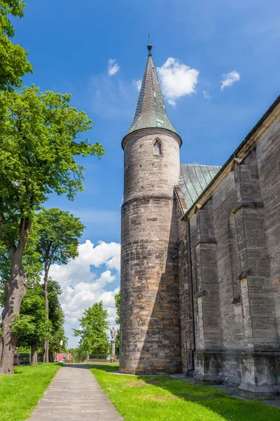 Saint Nicholas Church in Zarnow — Stock Photo, Image