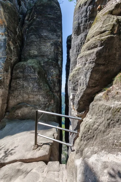 Saxon Switzerland National Park - Bastei, Germany — Stock Photo, Image