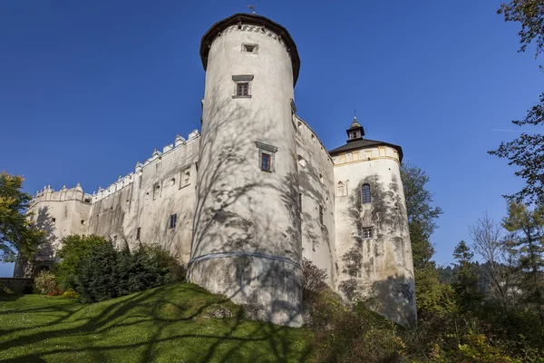 Niedzica Castle at Czorsztyn Lake — Stock Photo, Image