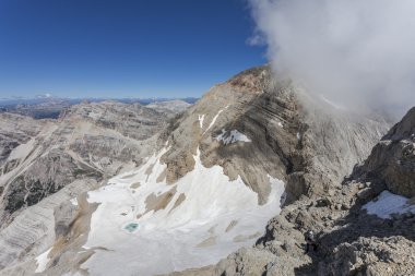 Dolomites'in muhteşem manzara Dağı