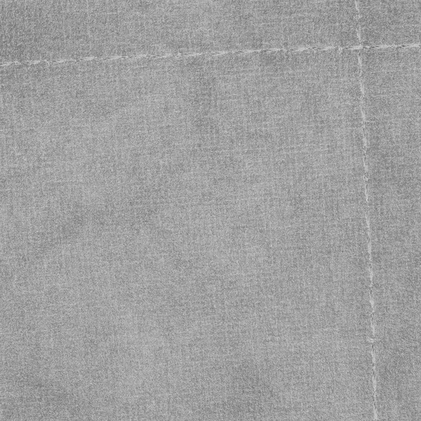 Textura têxtil cinza como fundo, costuras — Fotografia de Stock