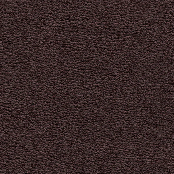 Dark brown leather texture, — Stock Photo, Image
