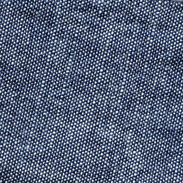 青いデニムのテクスチャのクローズ アップ — ストック写真