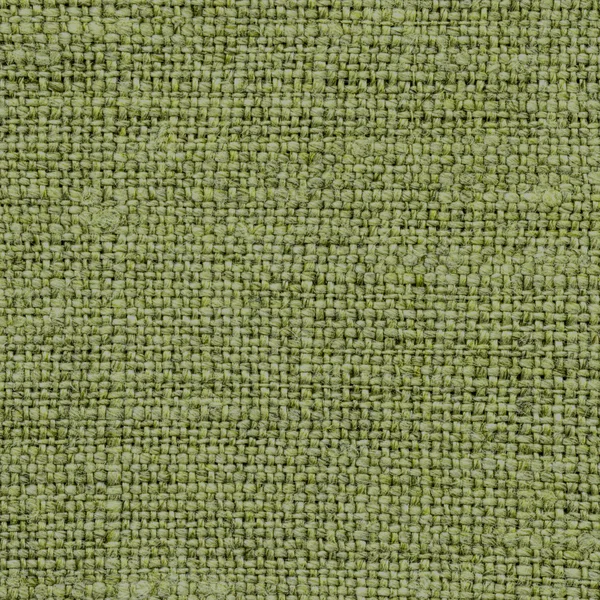 Green sackcloth texture closeup — Stock Photo, Image