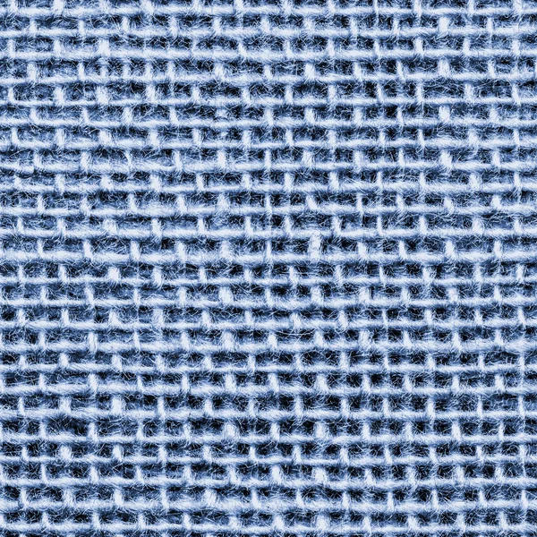 Tela de lino azul textura primer plano, útil para el fondo —  Fotos de Stock