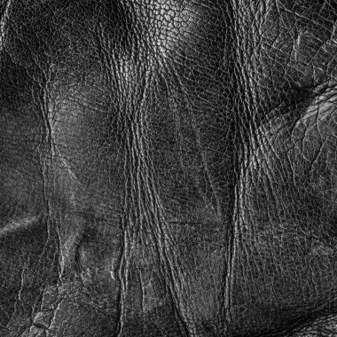 eski siyah deri closeup parçası parçası