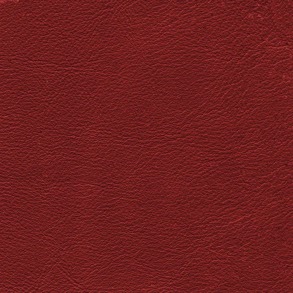 Textura de couro vermelho escuro ou fundo — Fotografia de Stock