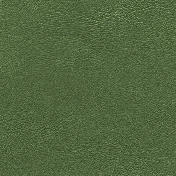 Achtergrond van de groene leder texture — Stockfoto