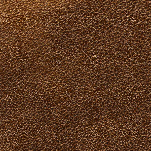 Yellow-brown leather texture — Stock Photo, Image