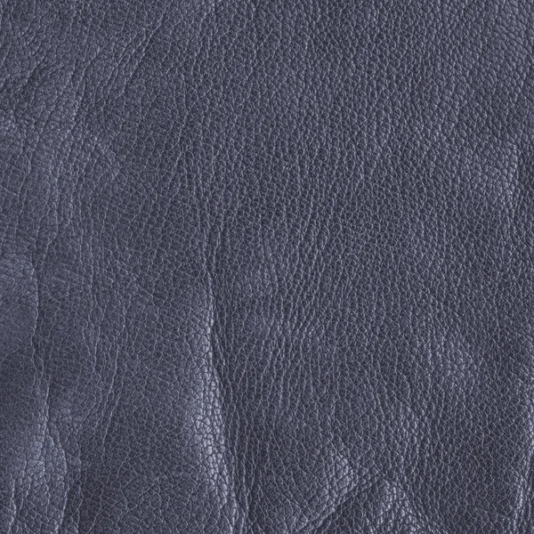 Grå-blå skrynkliga läder bakgrund — Stockfoto