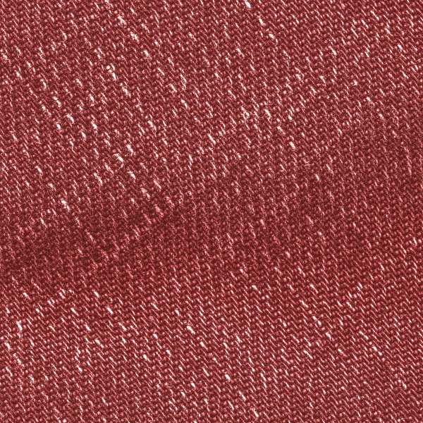 Textura de denim vermelho close-up, útil para fundo — Fotografia de Stock