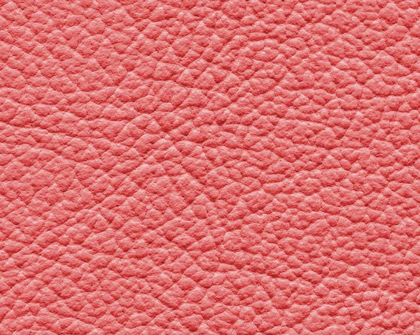 Red leather texture closeup — Stock Photo, Image