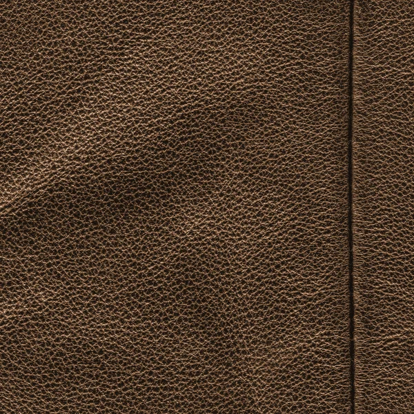 Brown leather texture as background for design-works — Stock Photo, Image