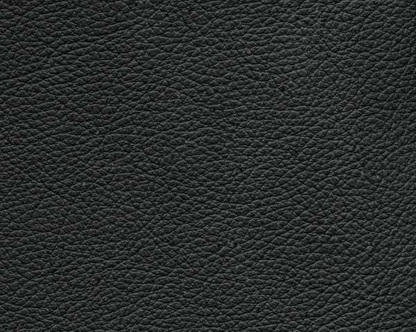Черная кожаная текстура как фон для дизайнерских работ — стоковое фото