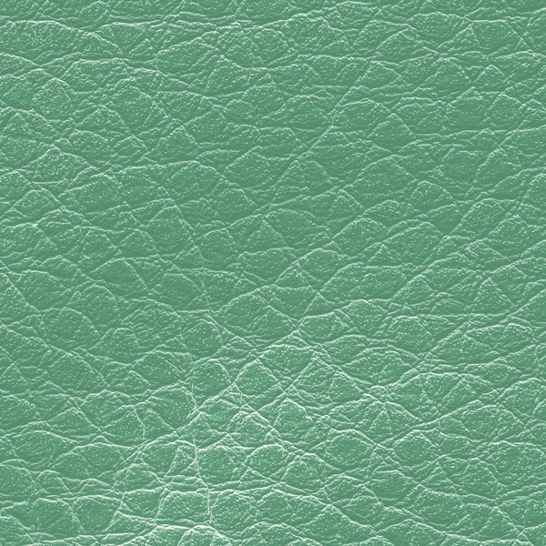 Hoog gedetailleerde groen leder texture — Stockfoto